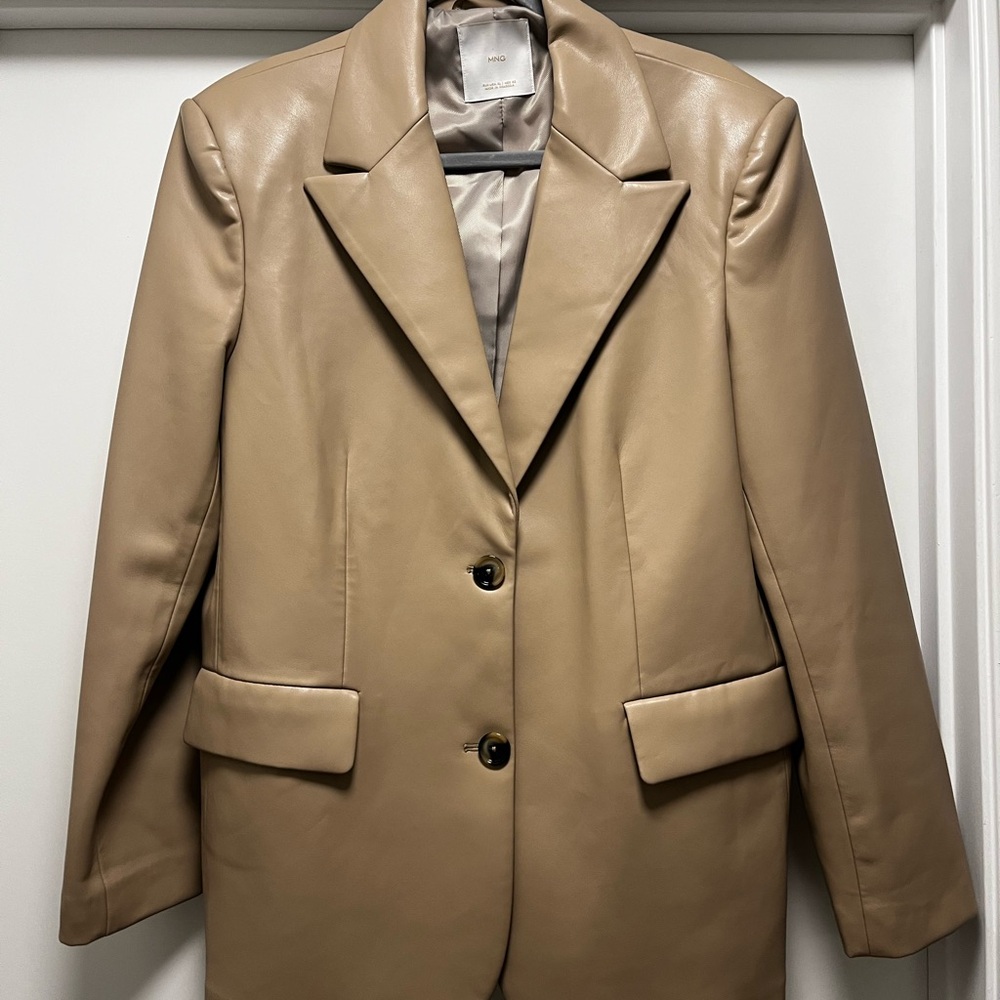 Mango Classic Beige Blazer